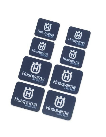 Kit de adhesivos para buje Husqvarna, 8 unidades