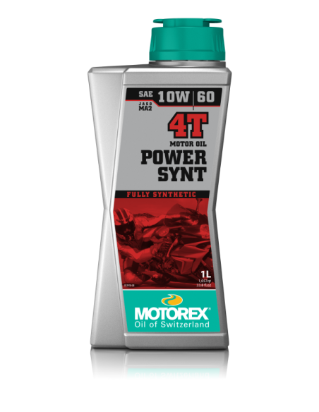 MOTOREX POWER SYNT 4T 10W60 1LT