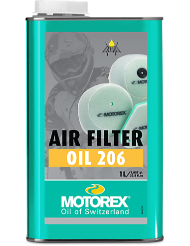 MOTOREX AIR FILTER OIL 206 1LT