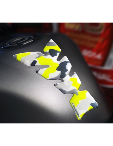 PROTECTOR DEPOSITO MOON CAMO AMARILLO FLUO ONEDESIGN