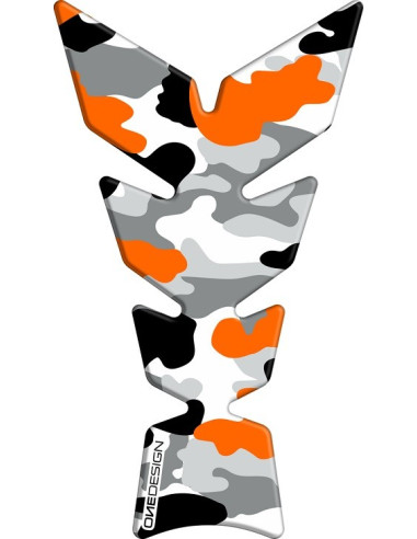 PROTECTOR DEPOSITO MOON CAMO NARANJA FLUO ONEDESIGN 