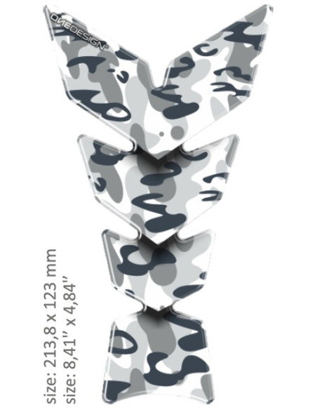 PROTECTOR DEPOSITO MOON CAMUFLAGE GRIS ONEDESIGN 