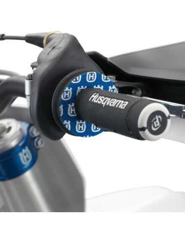 Juego de espumas para puños Husqvarna con anillas de neopreno