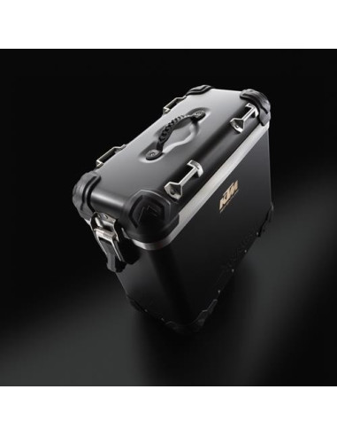 Maleta KTM Touratech 31 L de aluminio anodizado negro