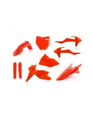 KIT PLASTICOS ACERBIS KTM EXC/F/SX/SXF NAR FLUOR 2