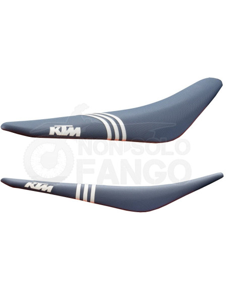 Funda de asiento KTM Troy Lee en azul, compatible EXC/SX