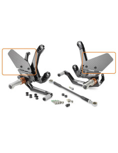 PROTECTOR TALON CARBONO KTM (ESTRIB. GILLES DUKE 990/1290/1390)
