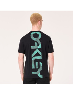 CAMISETA OAKLEY BANDANA 2.0 NEGRO/VERDE