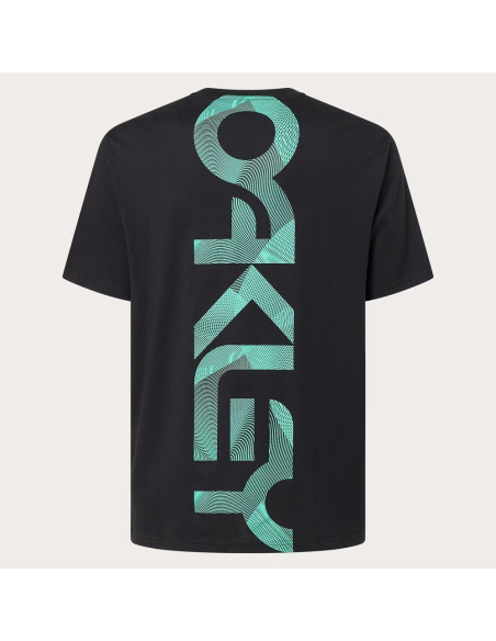 CAMISETA OAKLEY BANDANA 2.0 NEGRO/VERDE