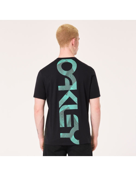 CAMISETA OAKLEY BANDANA 2.0 NEGRO/VERDE