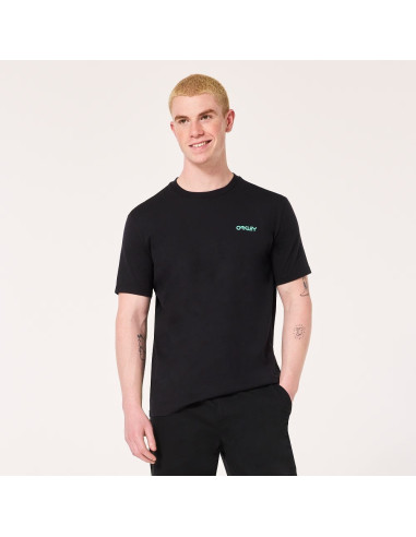 CAMISETA OAKLEY BANDANA 2.0 NEGRO/VERDE