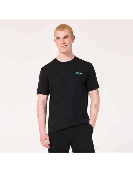 CAMISETA OAKLEY BANDANA 2.0 NEGRO/VERDE