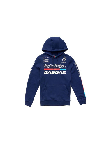 SUDADERA TLD GASGAS TEAM AZUL 24