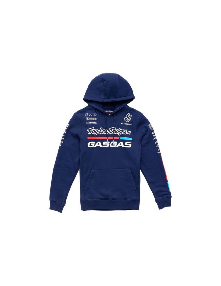 SUDADERA TLD GASGAS TEAM AZUL 24