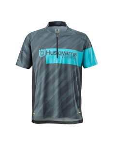 CAMISA HUSQVARNA E-BIKE DISCOVER 1/2 GRAY 