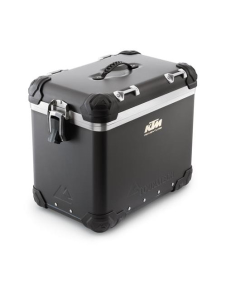 Maleta KTM Touratech 45 L de aluminio anodizado negro