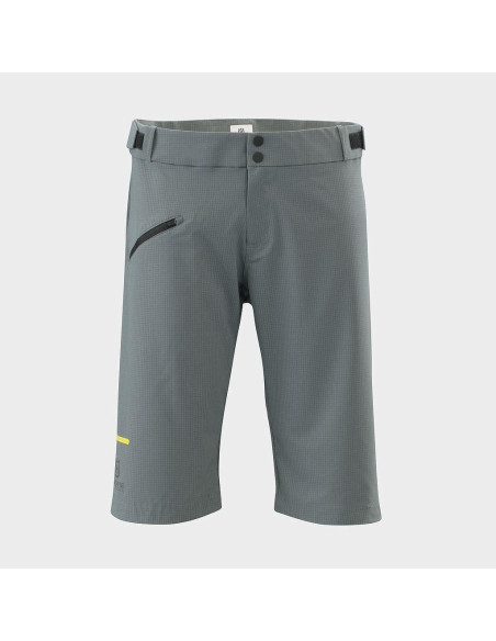 PANTALON HUSQVARNA CORTO ACCELERATE GRIS