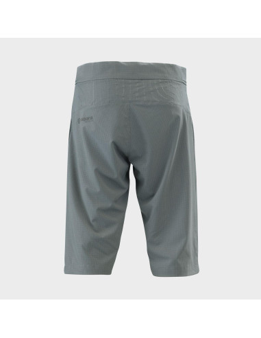 PANTALON HUSQVARNA CORTO ACCELERATE GRIS