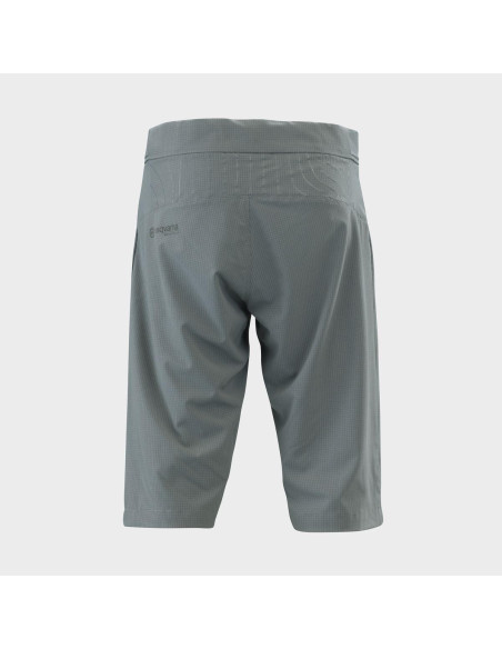 PANTALON HUSQVARNA CORTO ACCELERATE GRIS