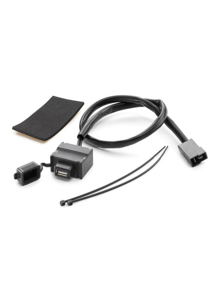 Kit de toma USB-A KTM con tapa protectora, 5 V