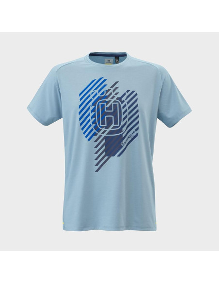 CAMISA HUSQVARNA REMOTE LIGHT BLUE