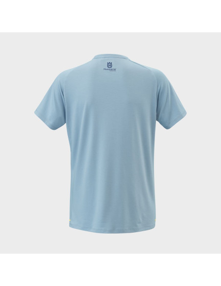 CAMISA HUSQVARNA REMOTE LIGHT BLUE