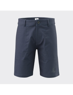 PANTALON HUSQVARNA CORTO ACCELERATE AZUL