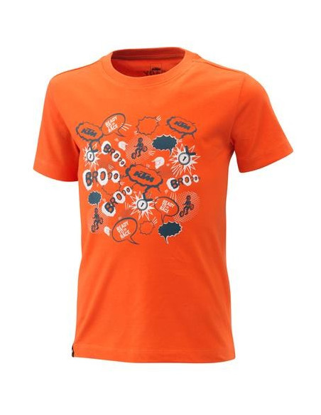 CAMISA KTM RADICAL KIDS ORANGE 2021