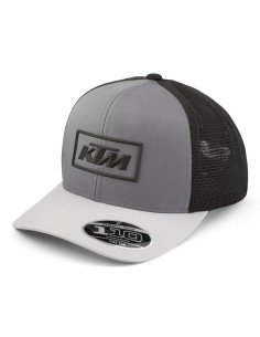 Gorra KTM Outline Trucker negra y gris