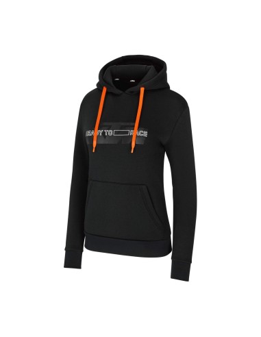 Sudadera con capucha KTM Logo para mujer negra